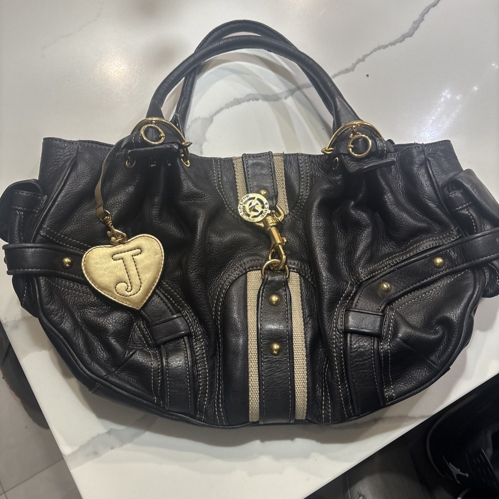 Juicy couture 2008 Large Leather Shoulder Bag